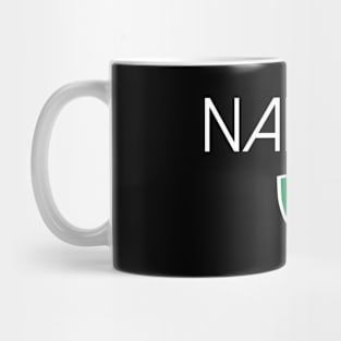 Napoli Jersey Italian Flag Naples Italy Mug